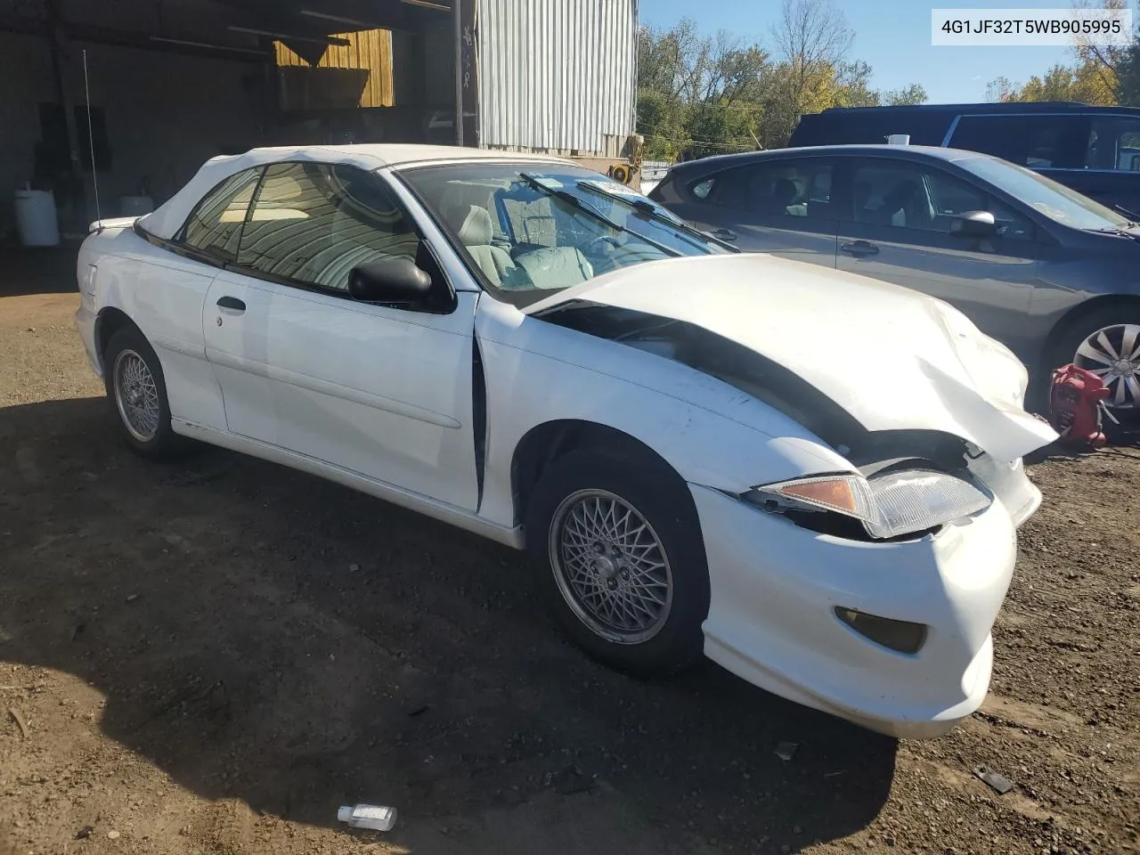 1998 Chevrolet Cavalier Z24 VIN: 4G1JF32T5WB905995 Lot: 74454004