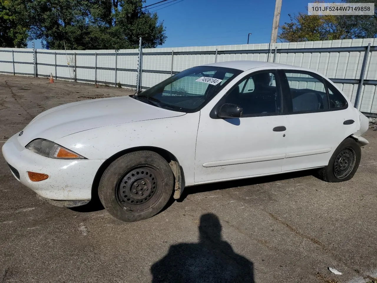 1G1JF5244W7149858 1998 Chevrolet Cavalier Ls