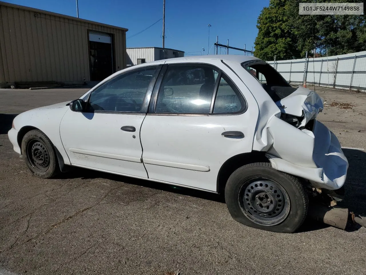 1998 Chevrolet Cavalier Ls VIN: 1G1JF5244W7149858 Lot: 74936184