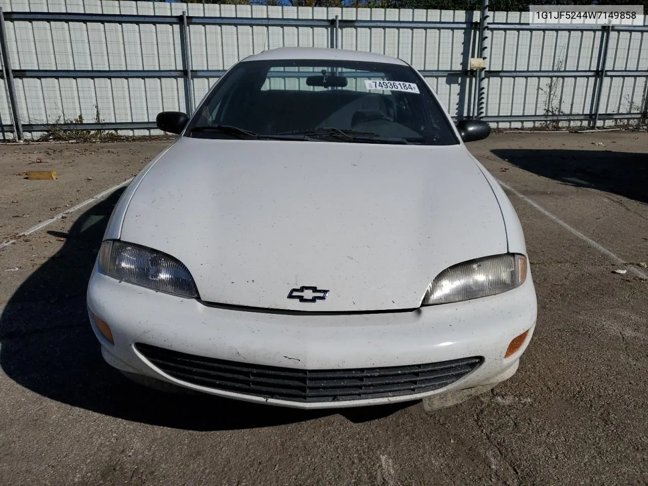 1998 Chevrolet Cavalier Ls VIN: 1G1JF5244W7149858 Lot: 74936184