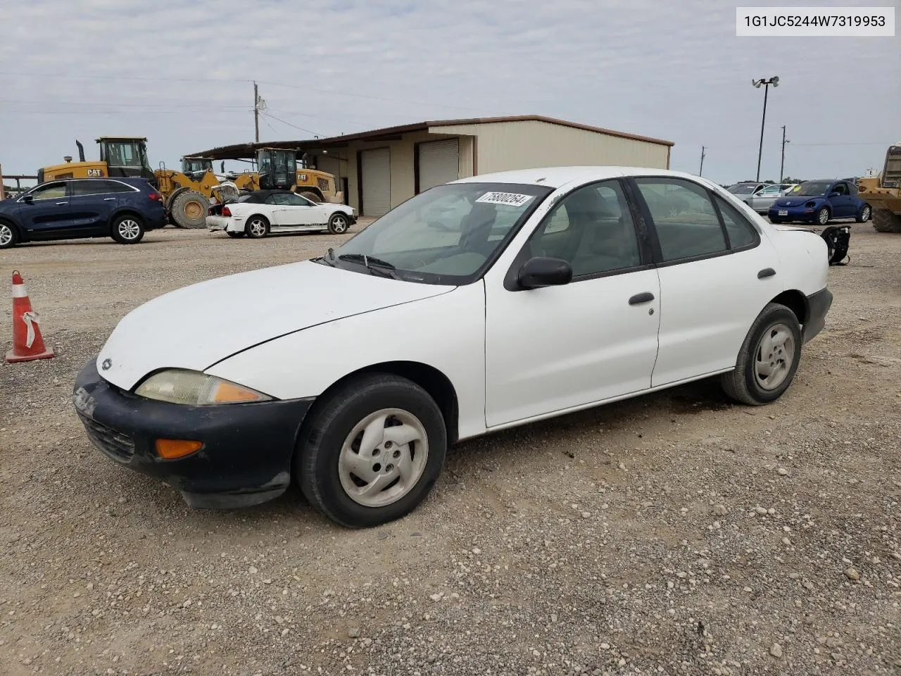 1998 Chevrolet Cavalier VIN: 1G1JC5244W7319953 Lot: 75800264