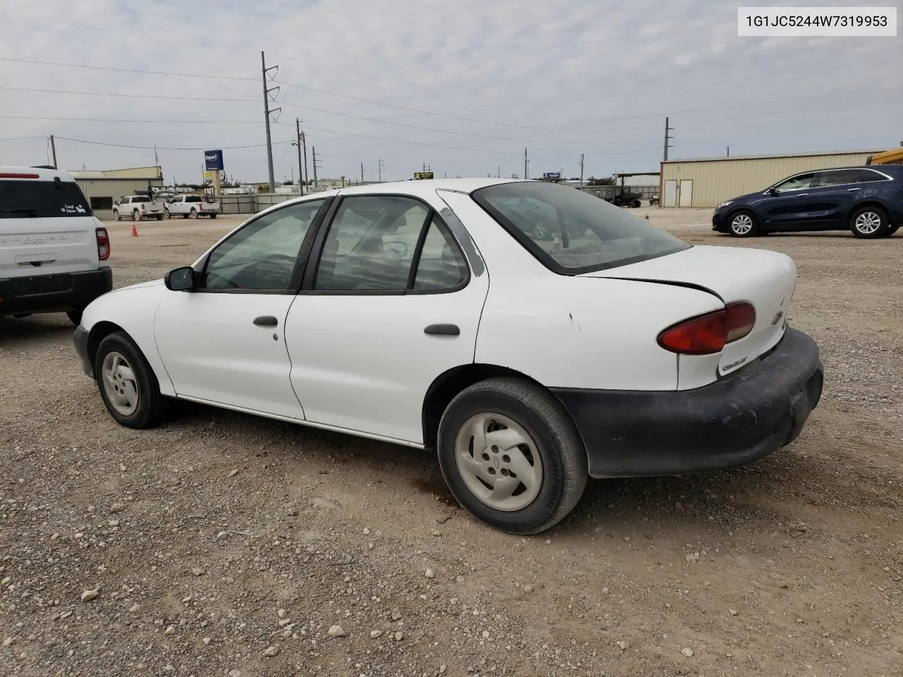 1998 Chevrolet Cavalier VIN: 1G1JC5244W7319953 Lot: 75800264