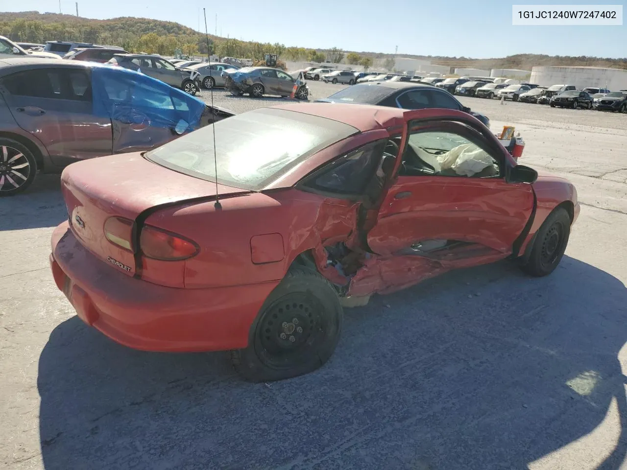 1998 Chevrolet Cavalier Base VIN: 1G1JC1240W7247402 Lot: 77170784