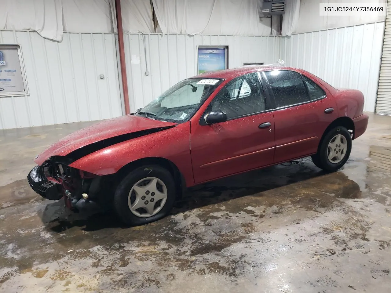 2000 Chevrolet Cavalier VIN: 1G1JC5244Y7356469 Lot: 52521524