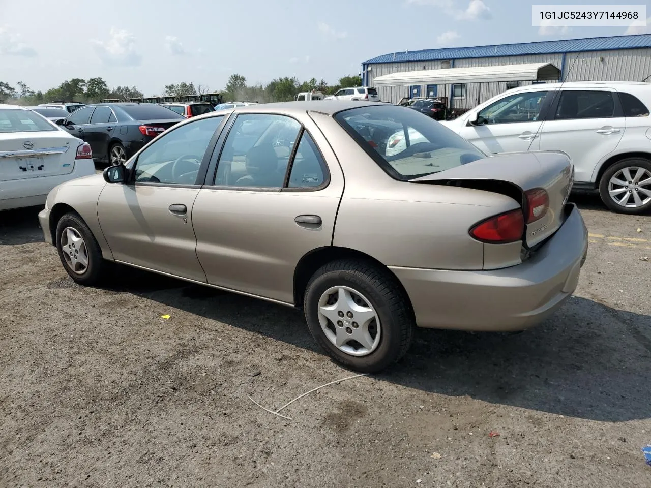 2000 Chevrolet Cavalier VIN: 1G1JC5243Y7144968 Lot: 67709374