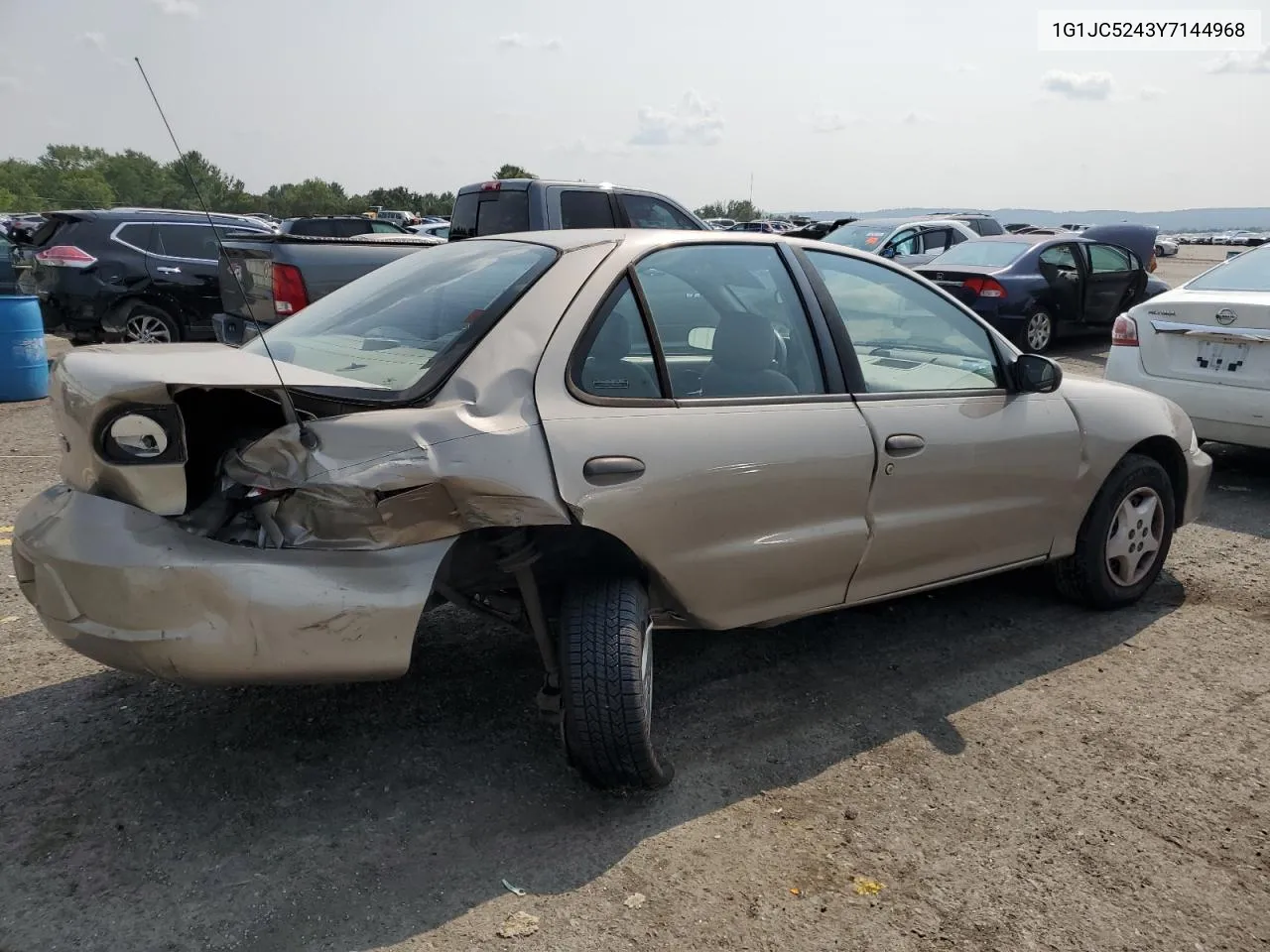 2000 Chevrolet Cavalier VIN: 1G1JC5243Y7144968 Lot: 67709374