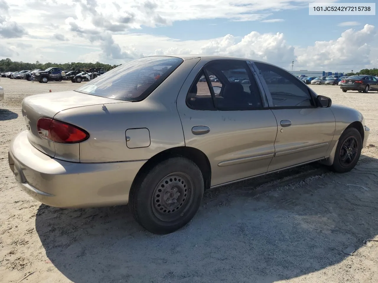 2000 Chevrolet Cavalier VIN: 1G1JC5242Y7215738 Lot: 67886564