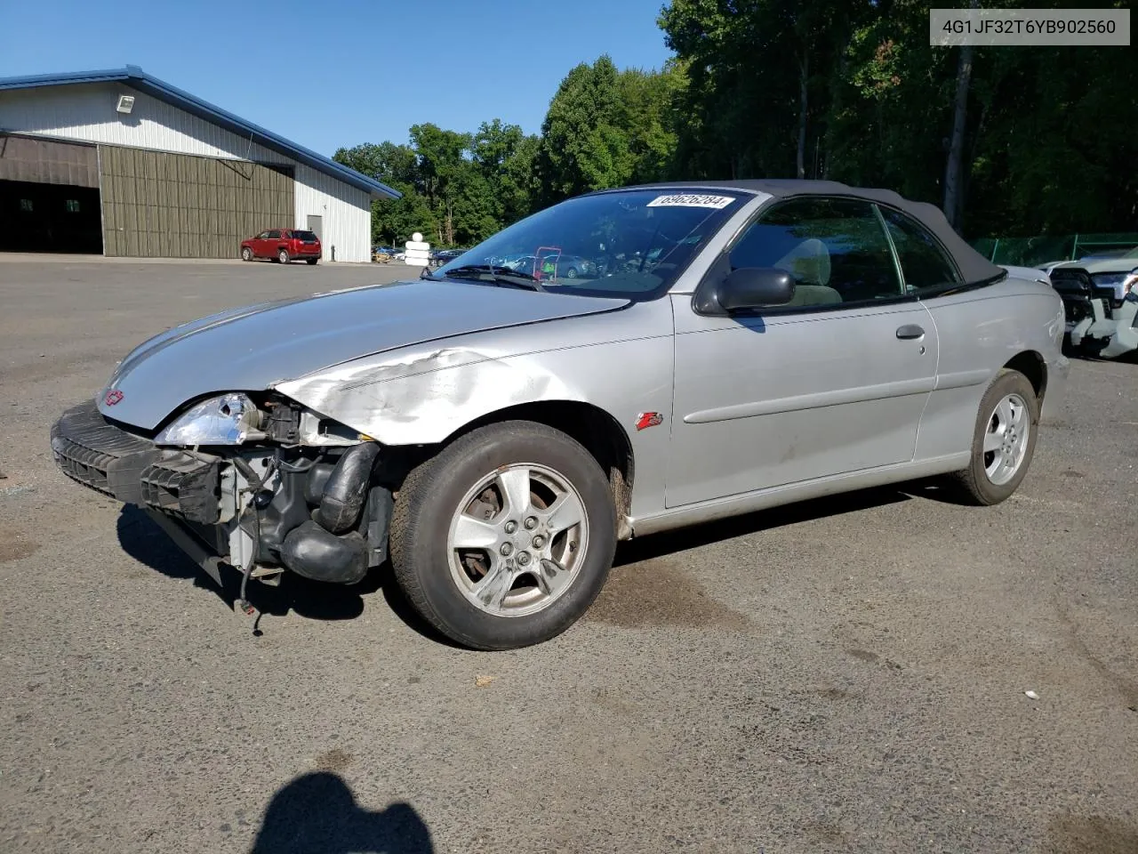 2000 Chevrolet Cavalier Z24 VIN: 4G1JF32T6YB902560 Lot: 69626284