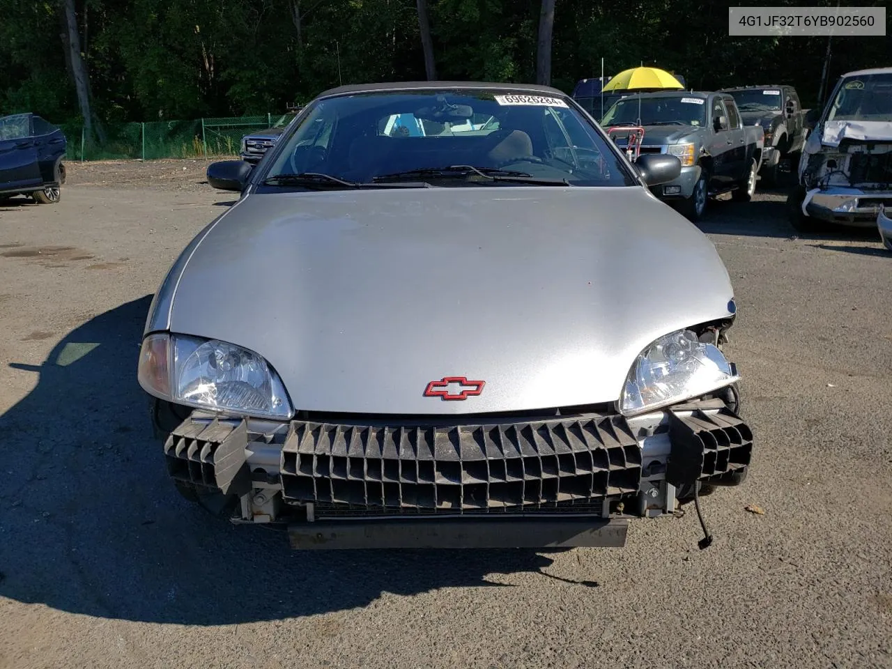 2000 Chevrolet Cavalier Z24 VIN: 4G1JF32T6YB902560 Lot: 69626284