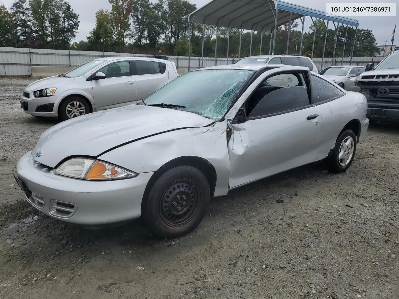 2000 Chevrolet Cavalier VIN: 1G1JC1246Y7386971 Lot: 72558644