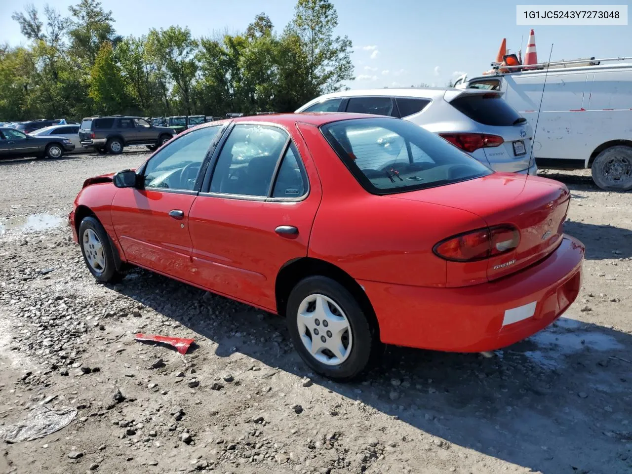 2000 Chevrolet Cavalier VIN: 1G1JC5243Y7273048 Lot: 73121744