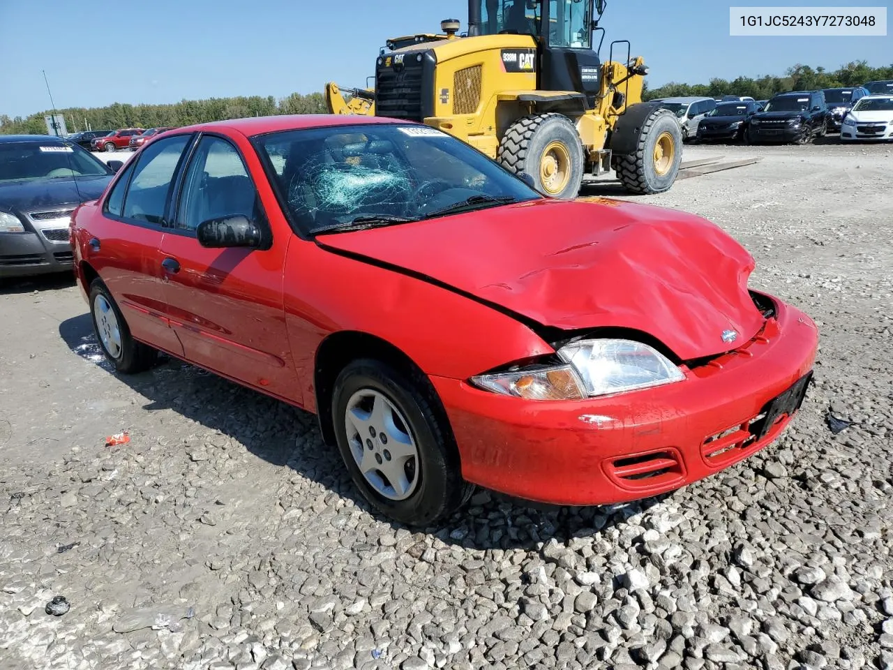 2000 Chevrolet Cavalier VIN: 1G1JC5243Y7273048 Lot: 73121744