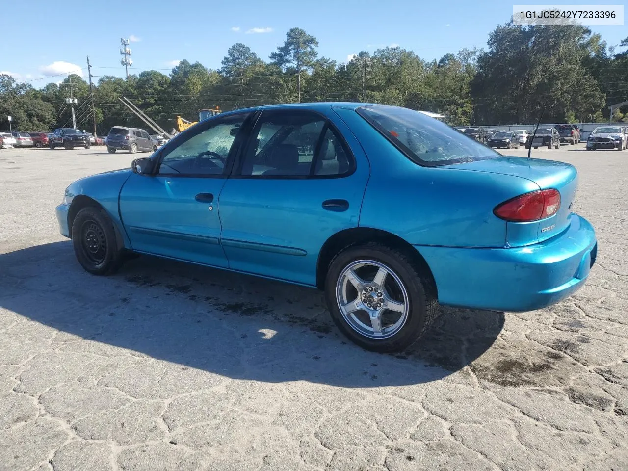 2000 Chevrolet Cavalier VIN: 1G1JC5242Y7233396 Lot: 75761184