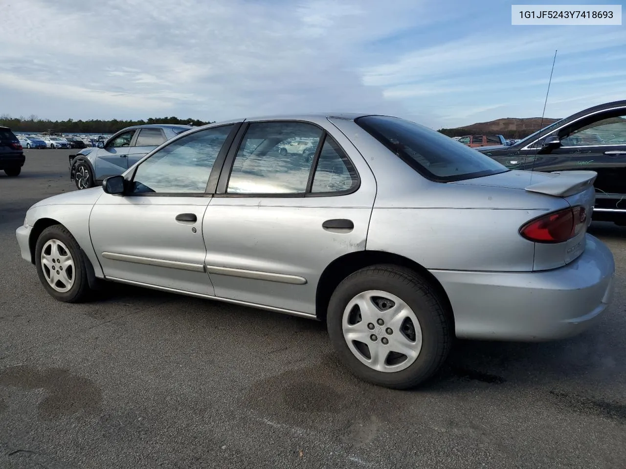 2000 Chevrolet Cavalier Ls VIN: 1G1JF5243Y7418693 Lot: 80396824