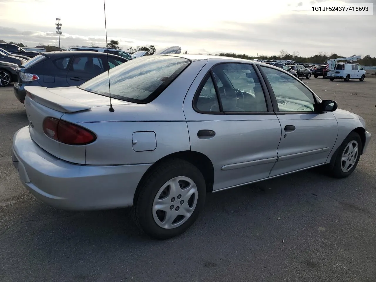 2000 Chevrolet Cavalier Ls VIN: 1G1JF5243Y7418693 Lot: 80396824