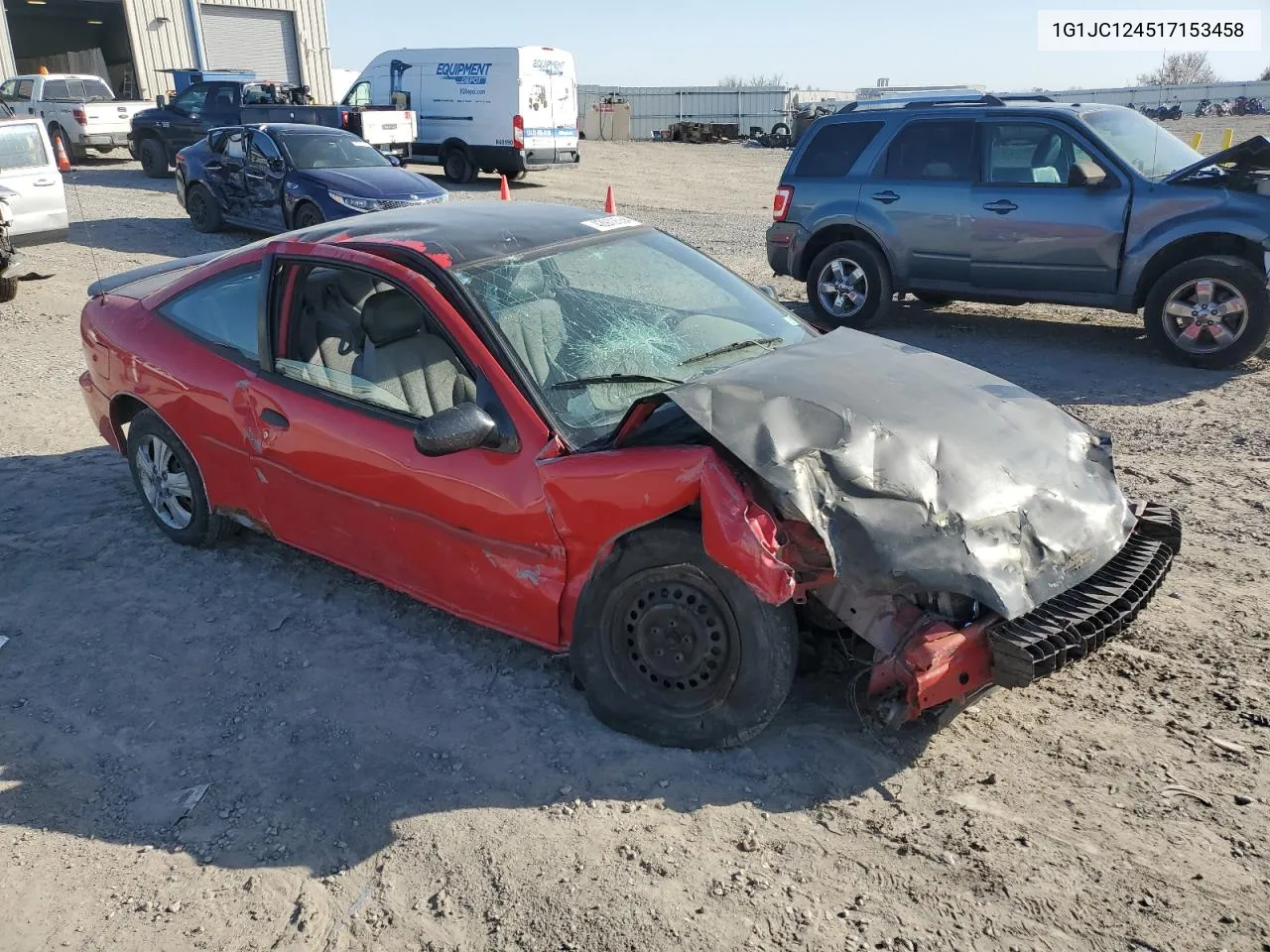 2001 Chevrolet Cavalier VIN: 1G1JC124517153458 Lot: 43972554