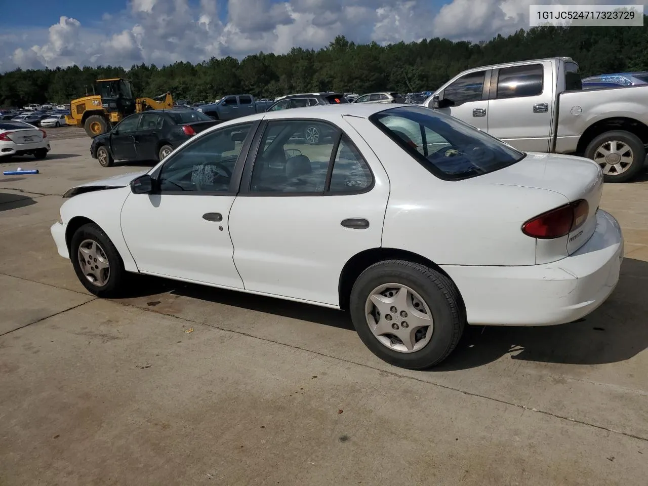 2001 Chevrolet Cavalier Base VIN: 1G1JC524717323729 Lot: 73009274