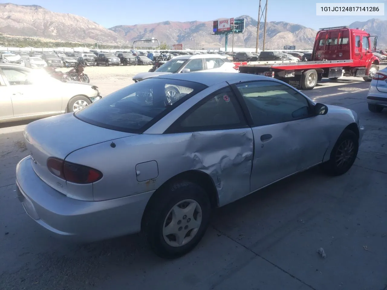 2001 Chevrolet Cavalier VIN: 1G1JC124817141286 Lot: 73188684