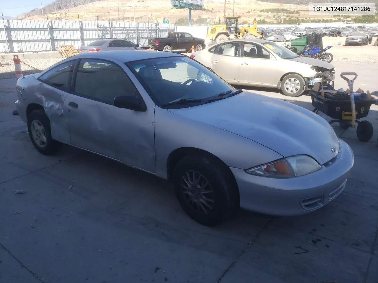 2001 Chevrolet Cavalier VIN: 1G1JC124817141286 Lot: 73188684