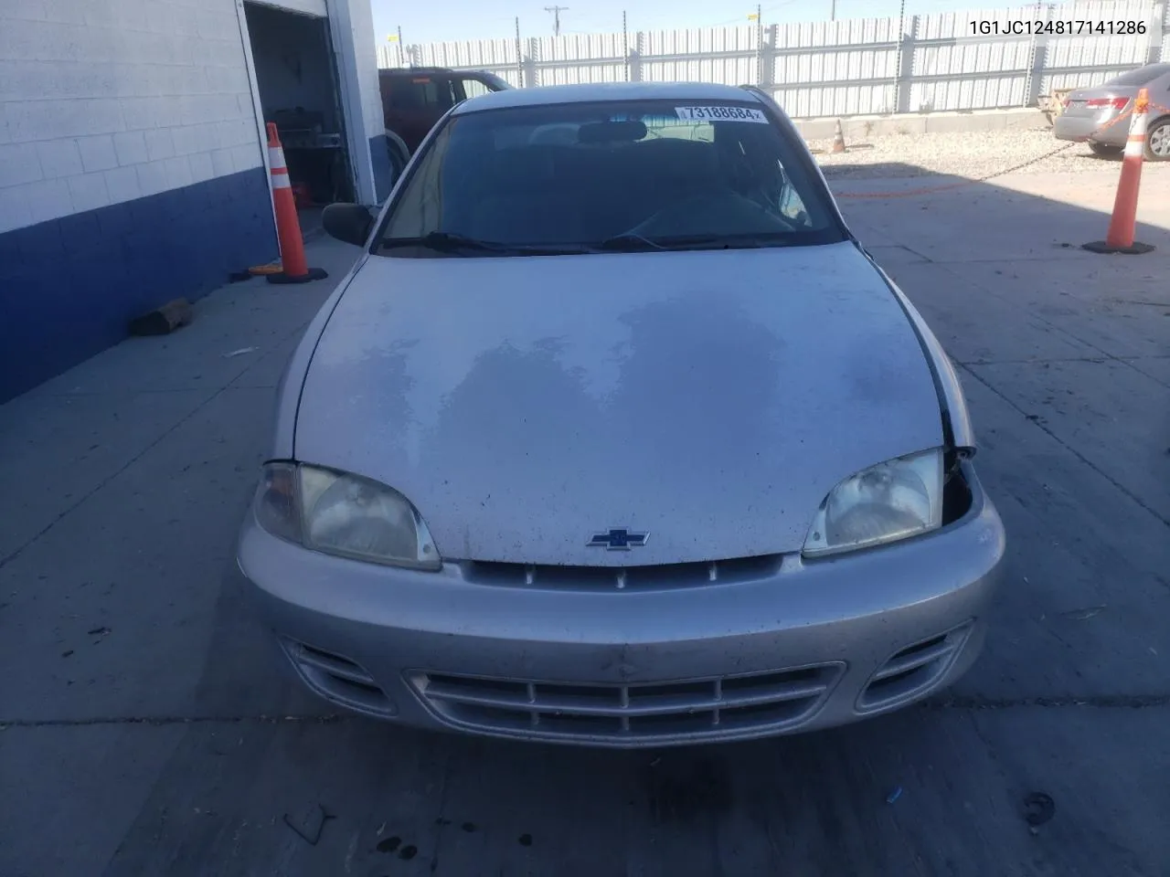 2001 Chevrolet Cavalier VIN: 1G1JC124817141286 Lot: 73188684