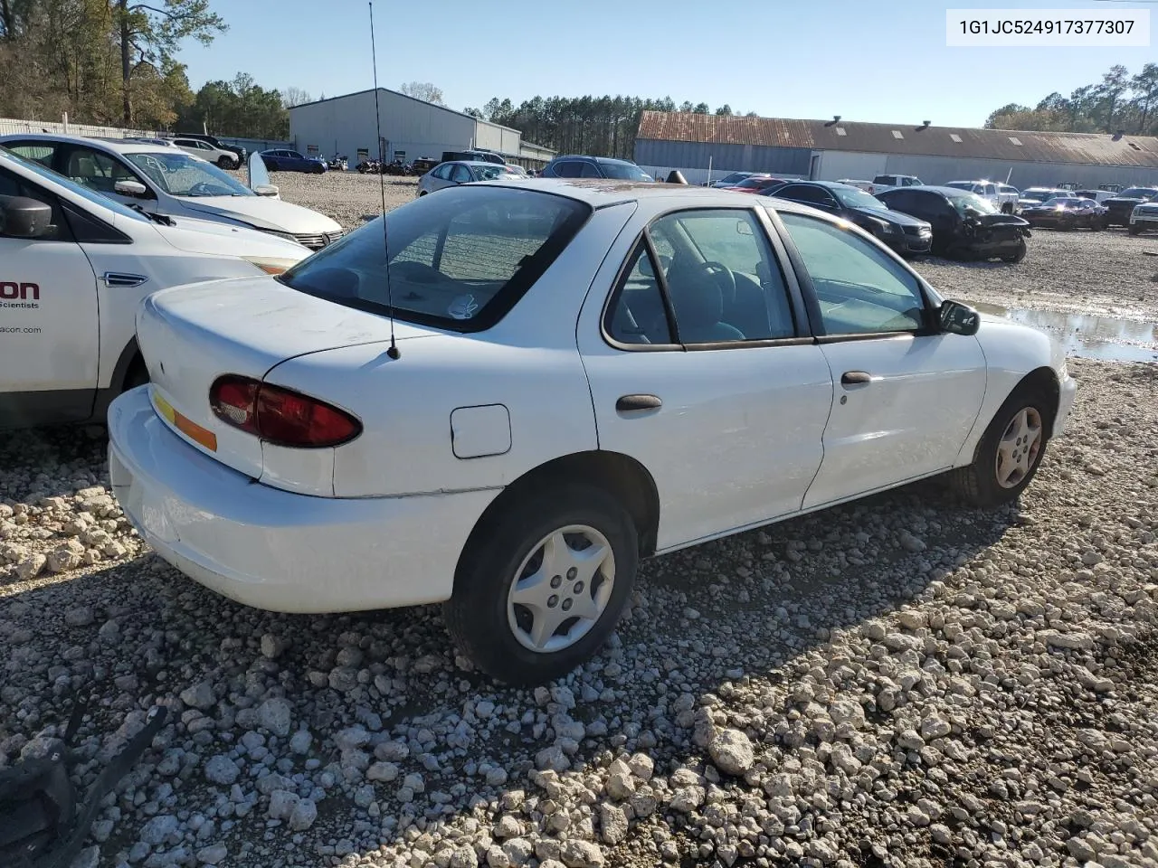 2001 Chevrolet Cavalier Base VIN: 1G1JC524917377307 Lot: 73860993