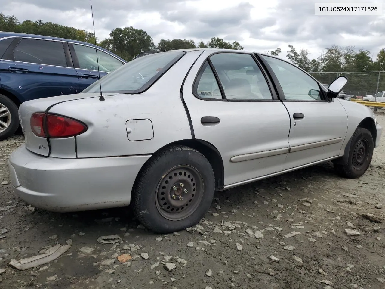 2001 Chevrolet Cavalier Base VIN: 1G1JC524X17171526 Lot: 74582574