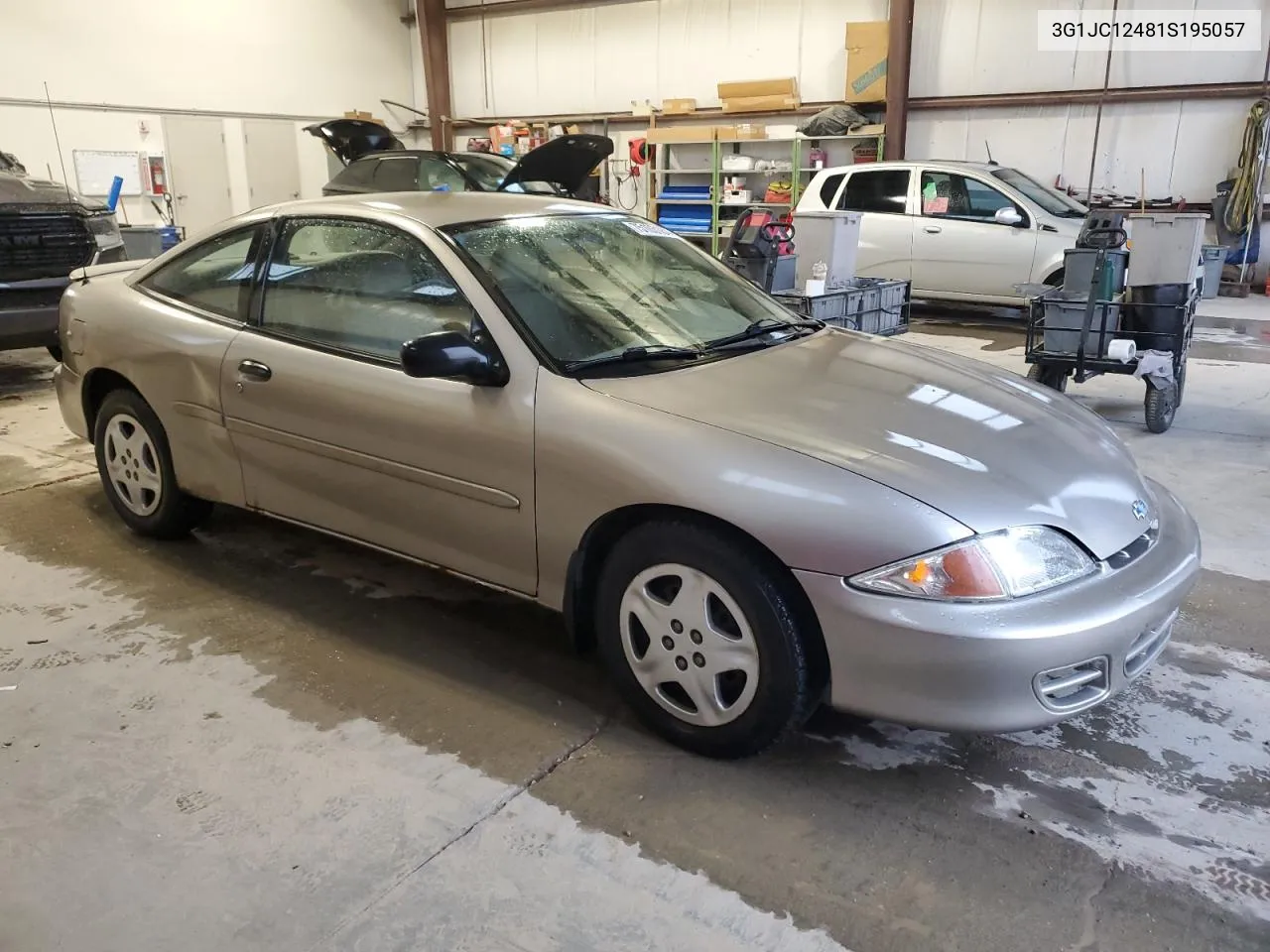 2001 Chevrolet Cavalier VIN: 3G1JC12481S195057 Lot: 75103184