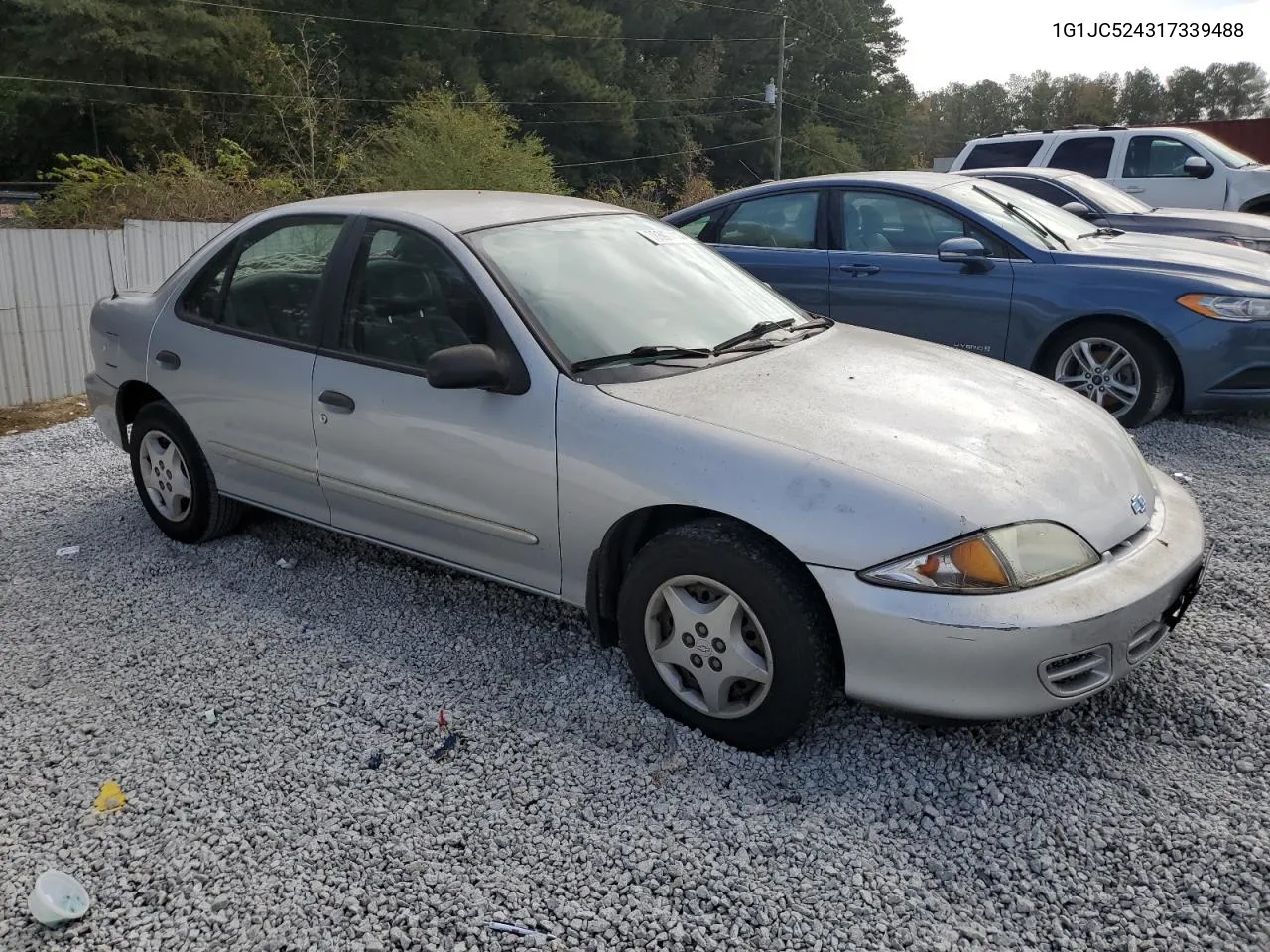 2001 Chevrolet Cavalier Base VIN: 1G1JC524317339488 Lot: 78397414