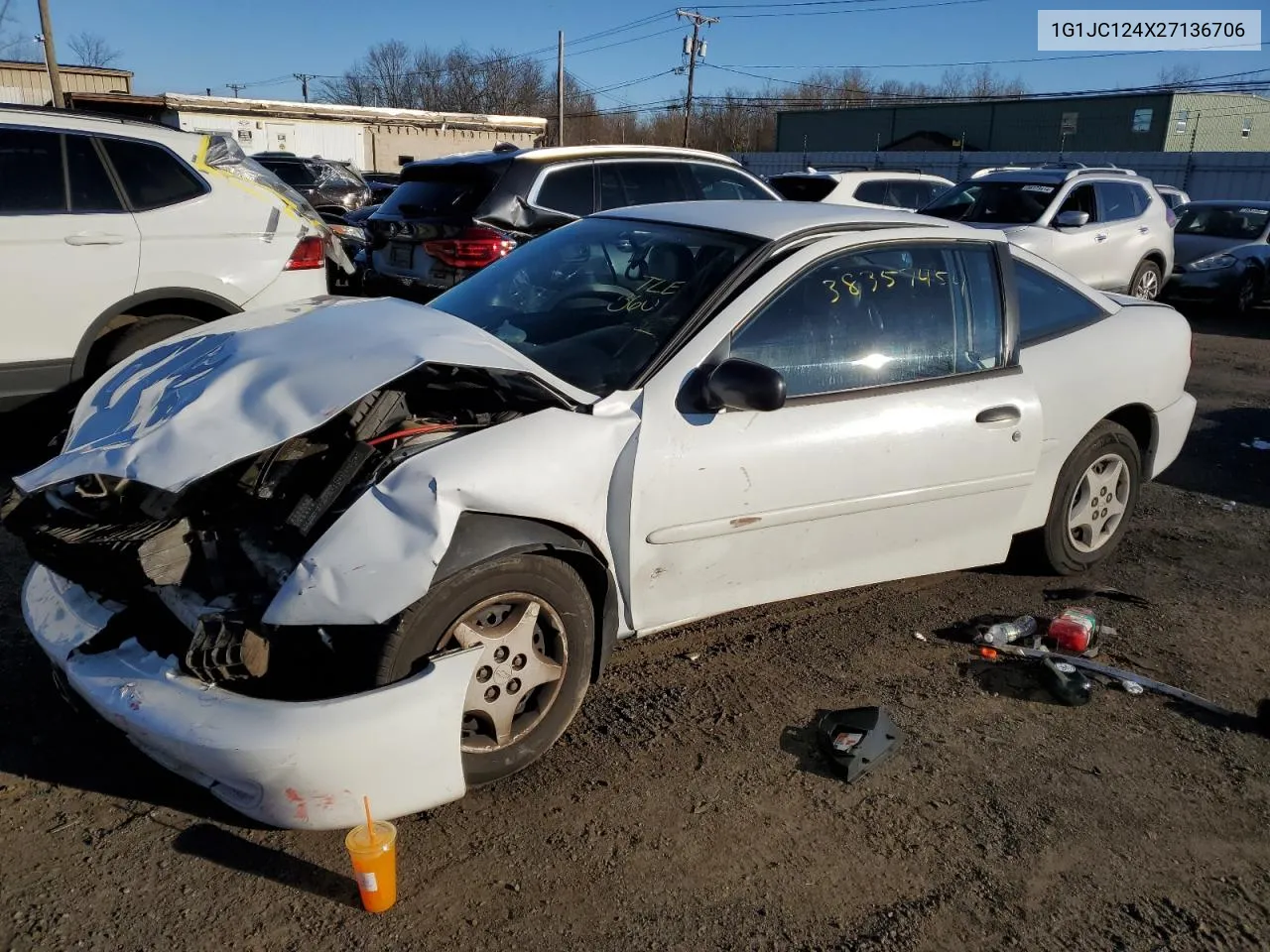 2002 Chevrolet Cavalier VIN: 1G1JC124X27136706 Lot: 38357454