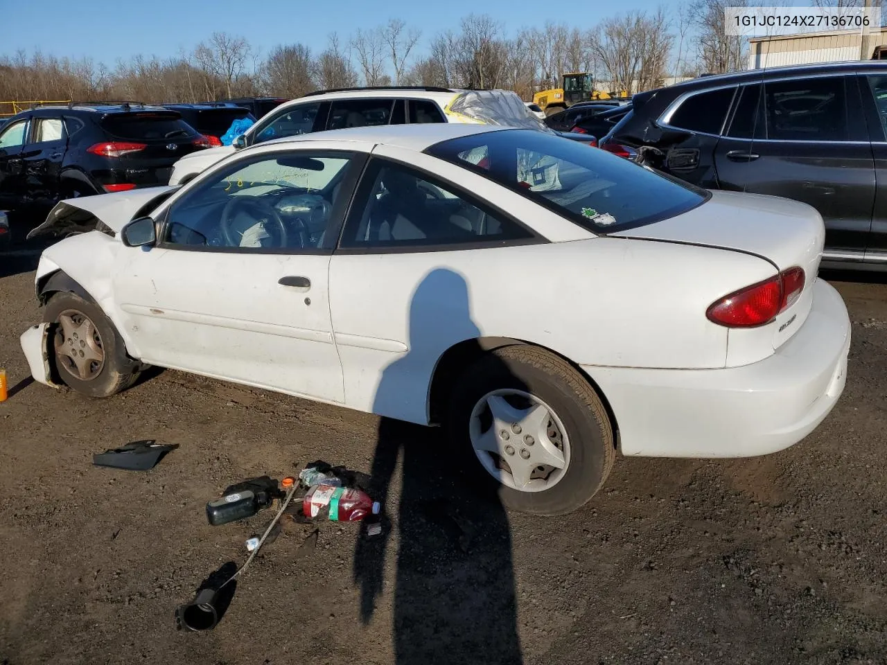 2002 Chevrolet Cavalier VIN: 1G1JC124X27136706 Lot: 38357454