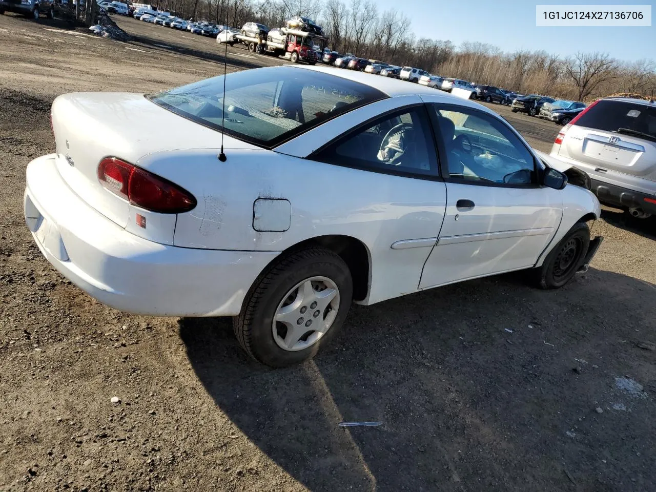 2002 Chevrolet Cavalier VIN: 1G1JC124X27136706 Lot: 38357454