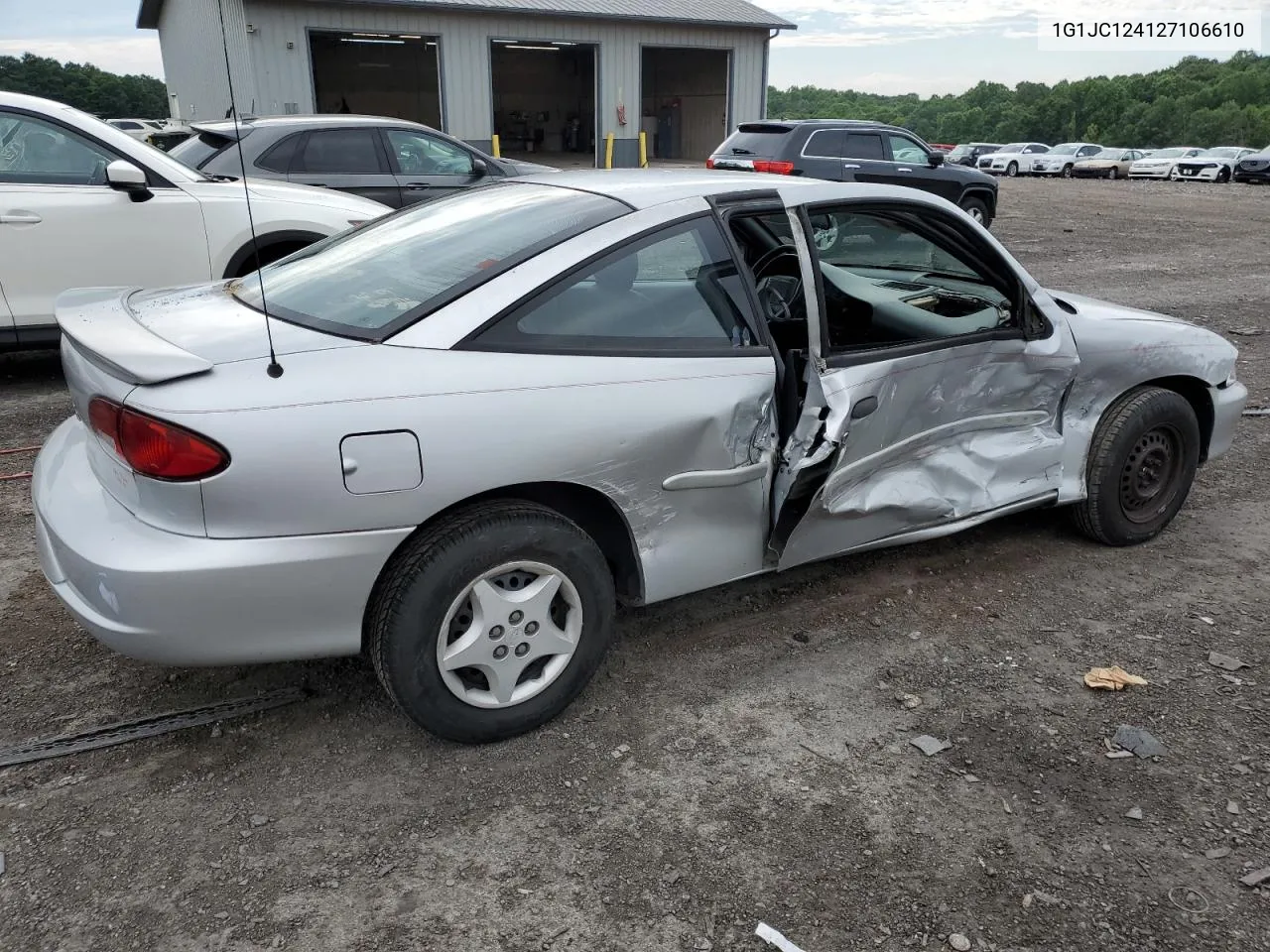 2002 Chevrolet Cavalier VIN: 1G1JC124127106610 Lot: 62917994