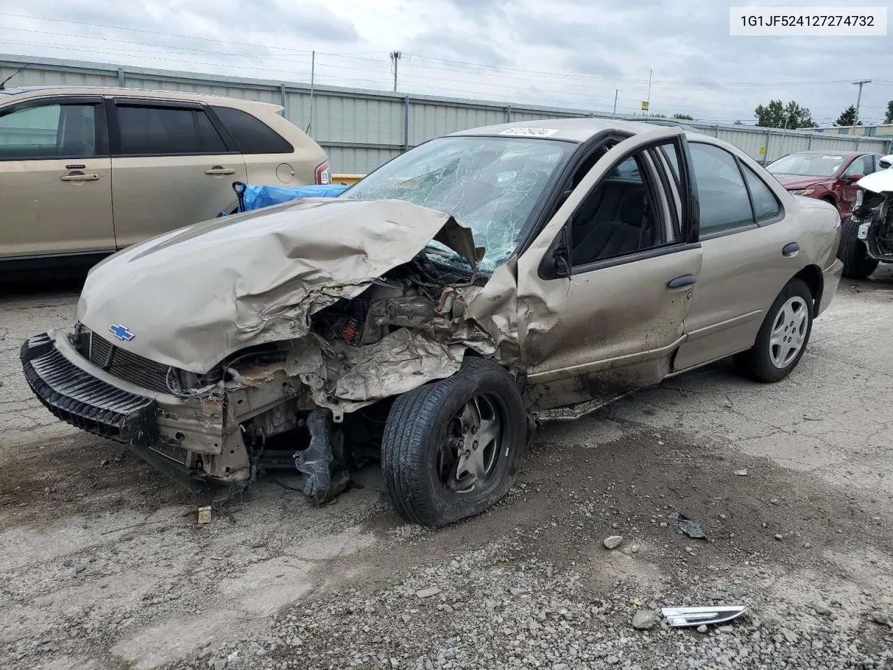 2002 Chevrolet Cavalier Ls VIN: 1G1JF524127274732 Lot: 67275434