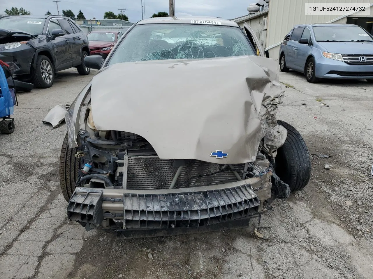 2002 Chevrolet Cavalier Ls VIN: 1G1JF524127274732 Lot: 67275434