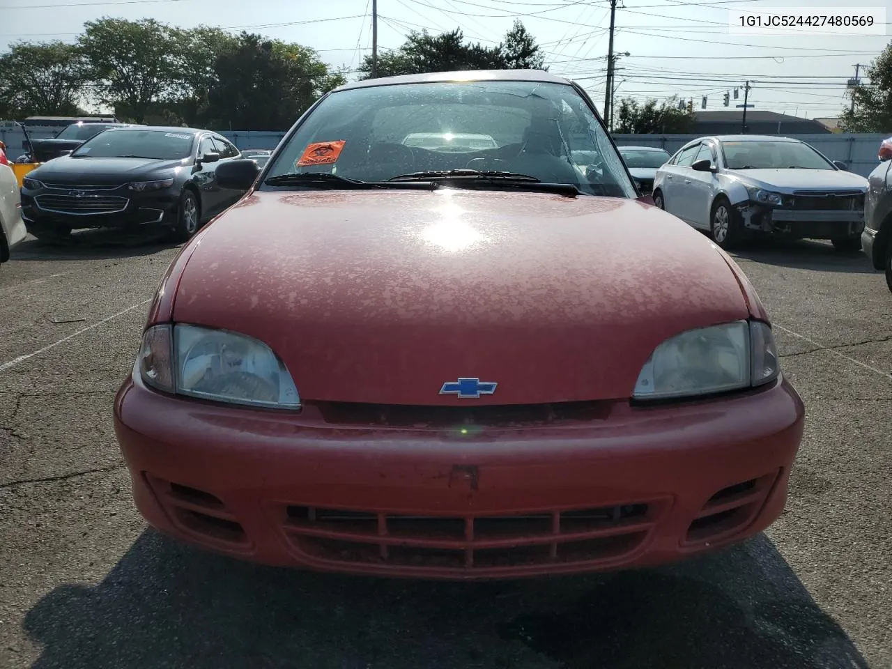 2002 Chevrolet Cavalier Base VIN: 1G1JC524427480569 Lot: 68769954