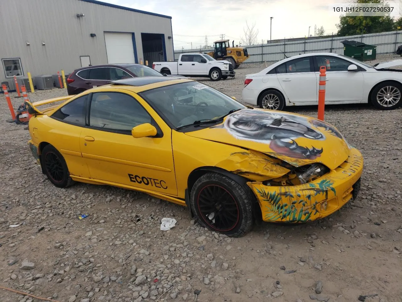 2002 Chevrolet Cavalier Ls Sport VIN: 1G1JH12F027290537 Lot: 71014444