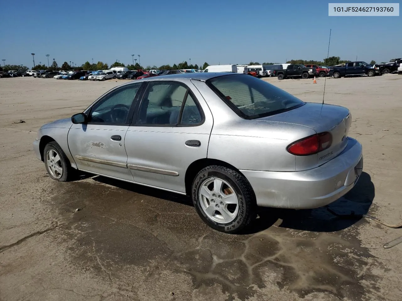 2002 Chevrolet Cavalier Ls VIN: 1G1JF524627193760 Lot: 72343074