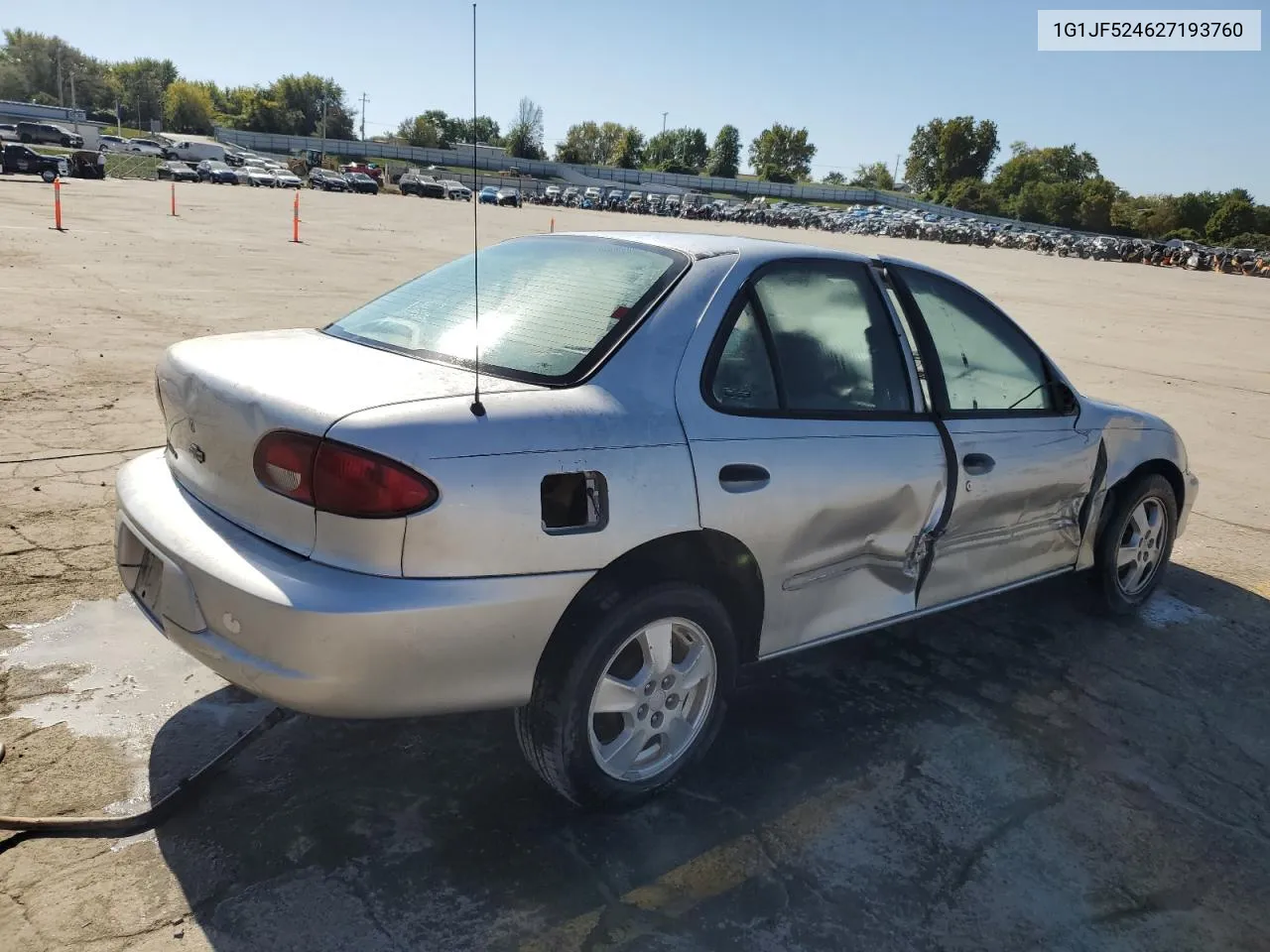 1G1JF524627193760 2002 Chevrolet Cavalier Ls