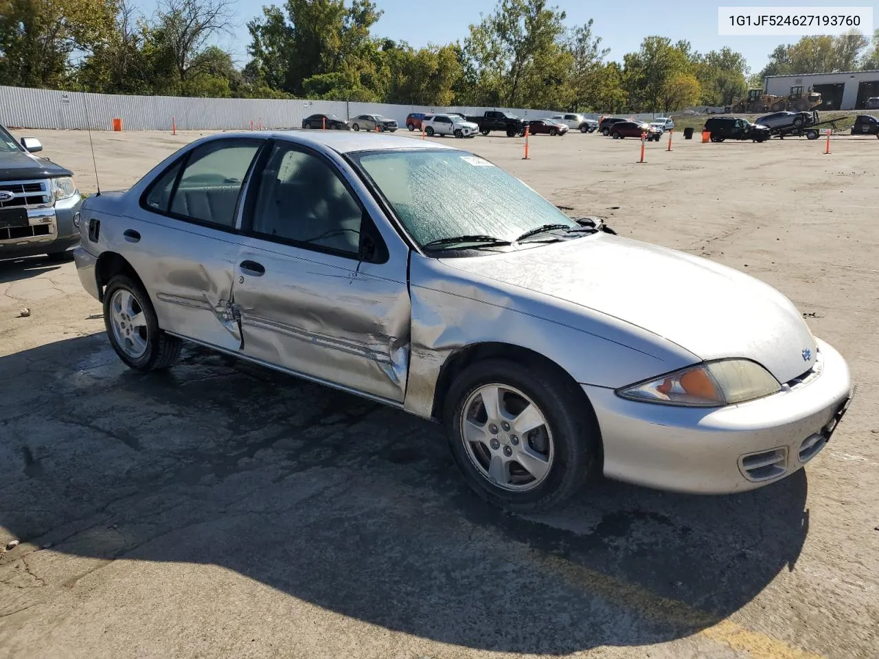 1G1JF524627193760 2002 Chevrolet Cavalier Ls