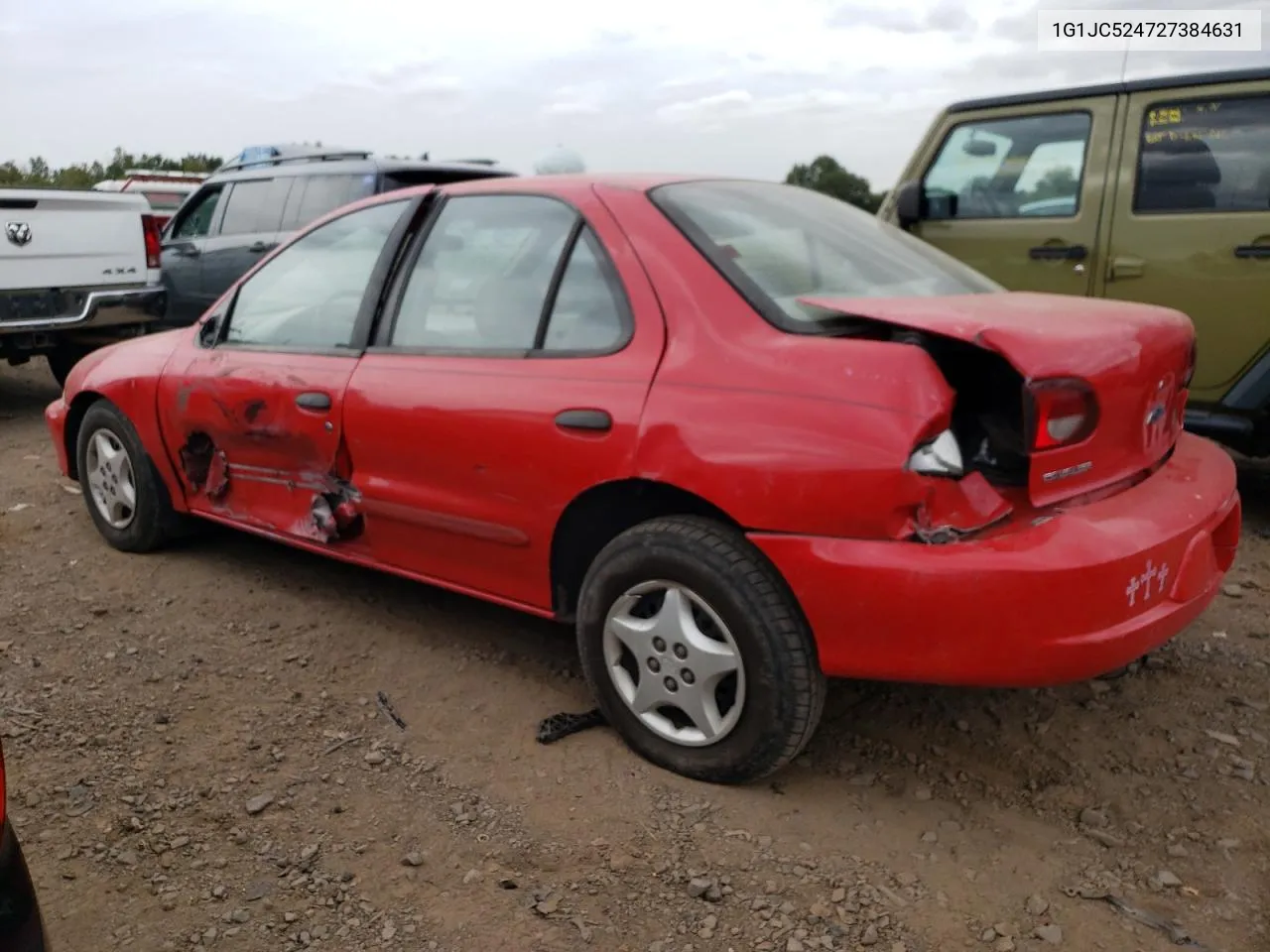 2002 Chevrolet Cavalier Base VIN: 1G1JC524727384631 Lot: 72356764