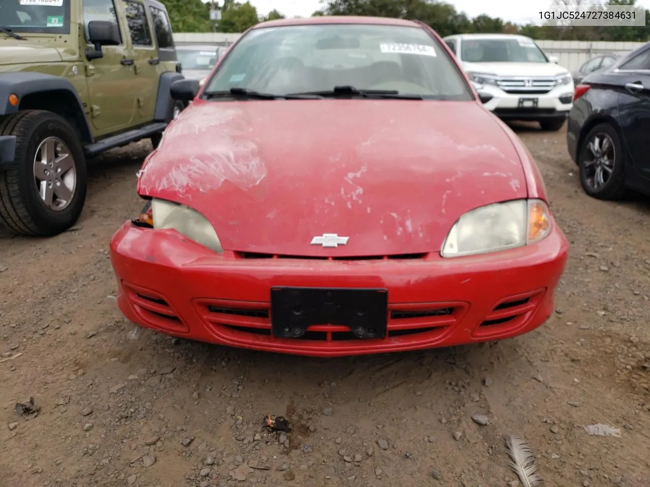 2002 Chevrolet Cavalier Base VIN: 1G1JC524727384631 Lot: 72356764