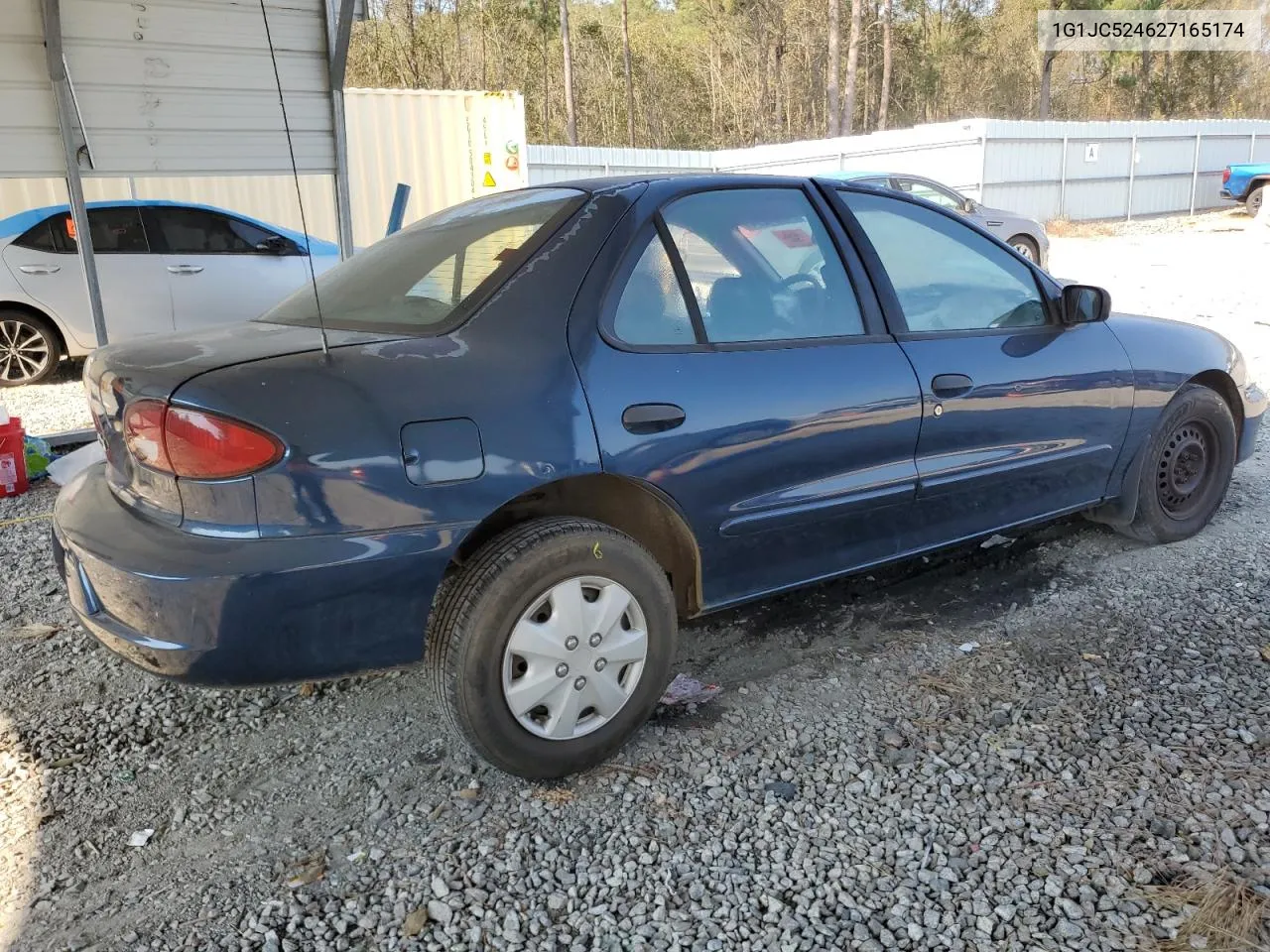 2002 Chevrolet Cavalier Base VIN: 1G1JC524627165174 Lot: 74334274