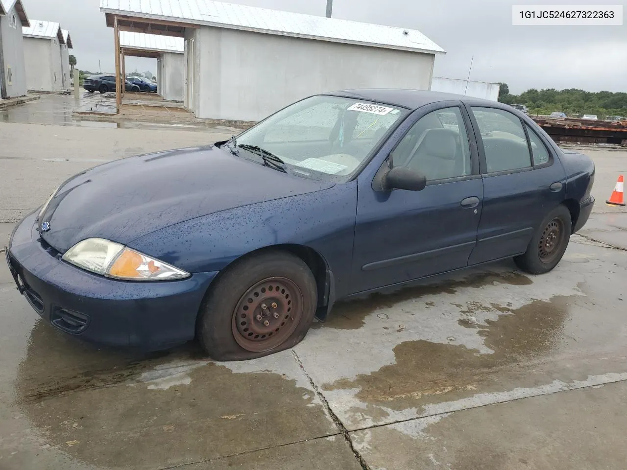 2002 Chevrolet Cavalier Base VIN: 1G1JC524627322363 Lot: 74495274