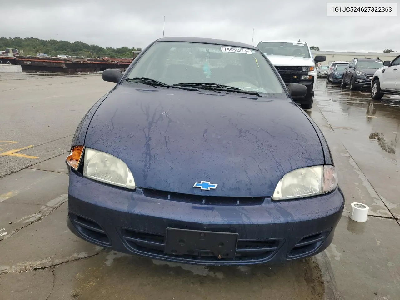 2002 Chevrolet Cavalier Base VIN: 1G1JC524627322363 Lot: 74495274