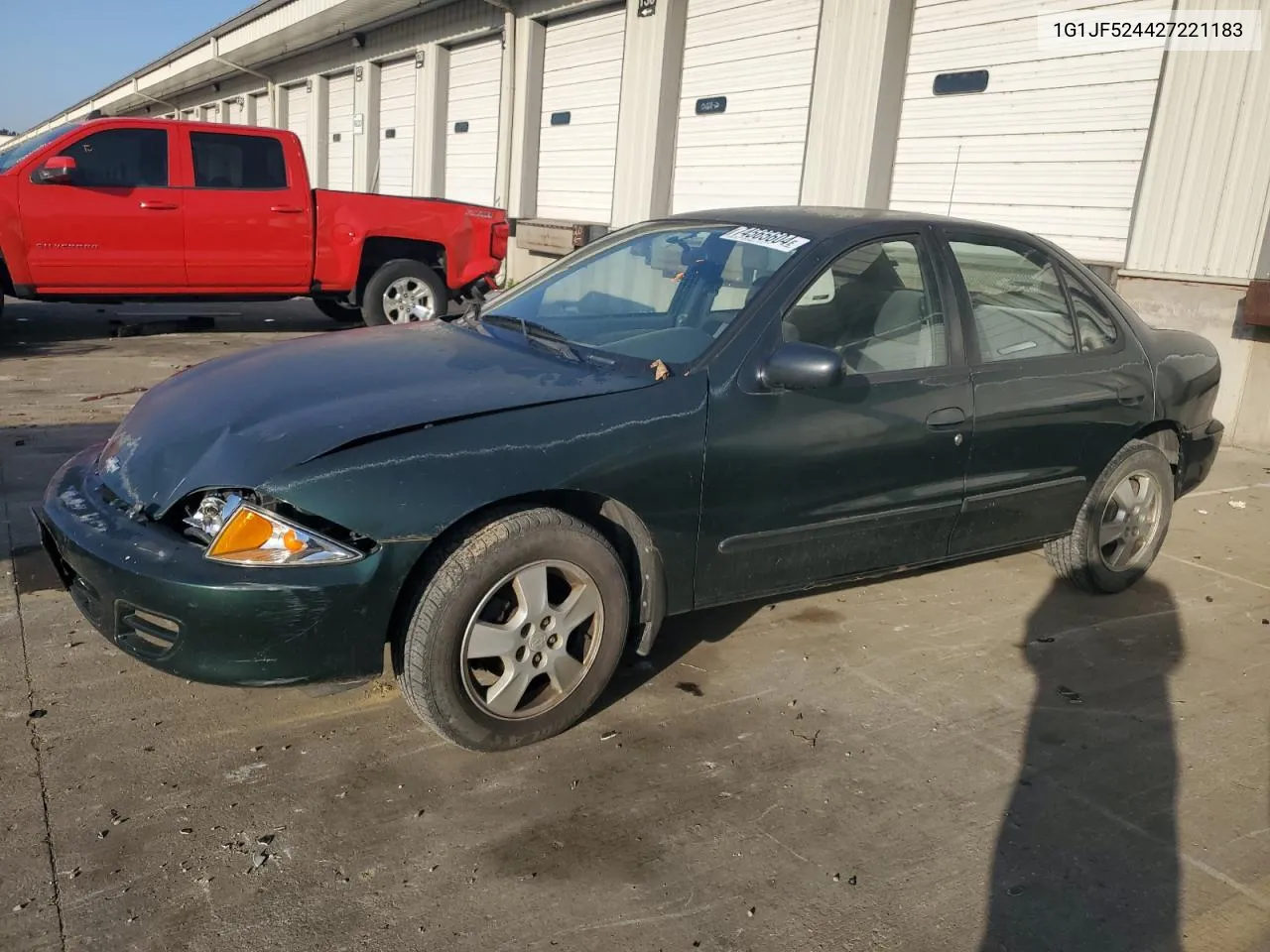 2002 Chevrolet Cavalier Ls VIN: 1G1JF524427221183 Lot: 74565604