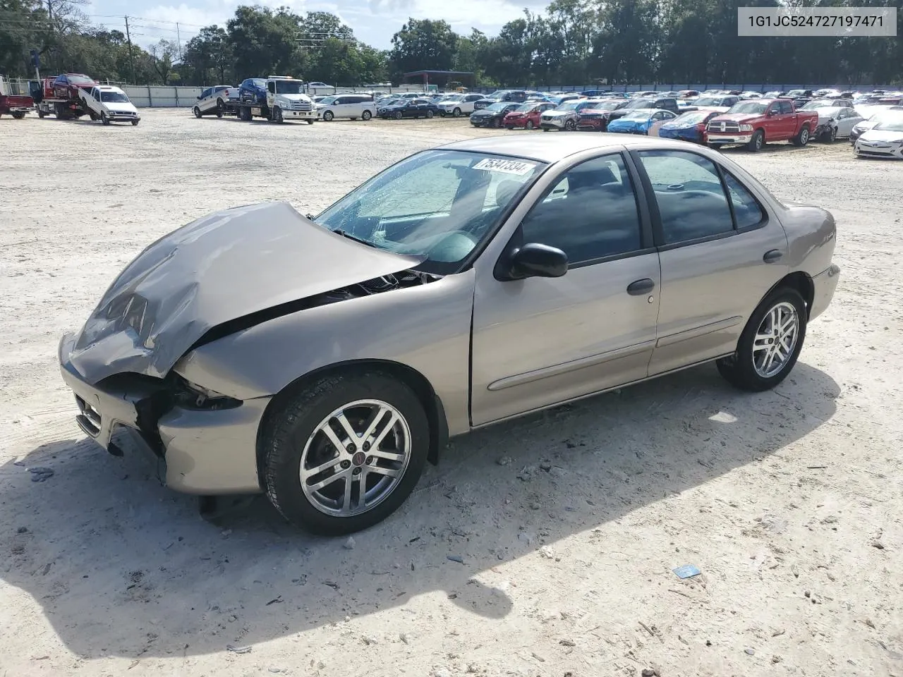 2002 Chevrolet Cavalier Base VIN: 1G1JC524727197471 Lot: 75347334