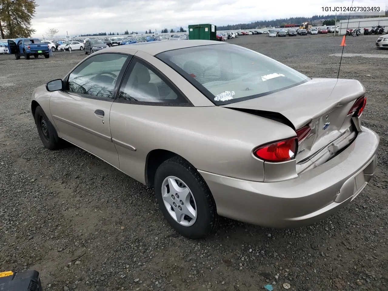 2002 Chevrolet Cavalier VIN: 1G1JC124027303493 Lot: 75438084