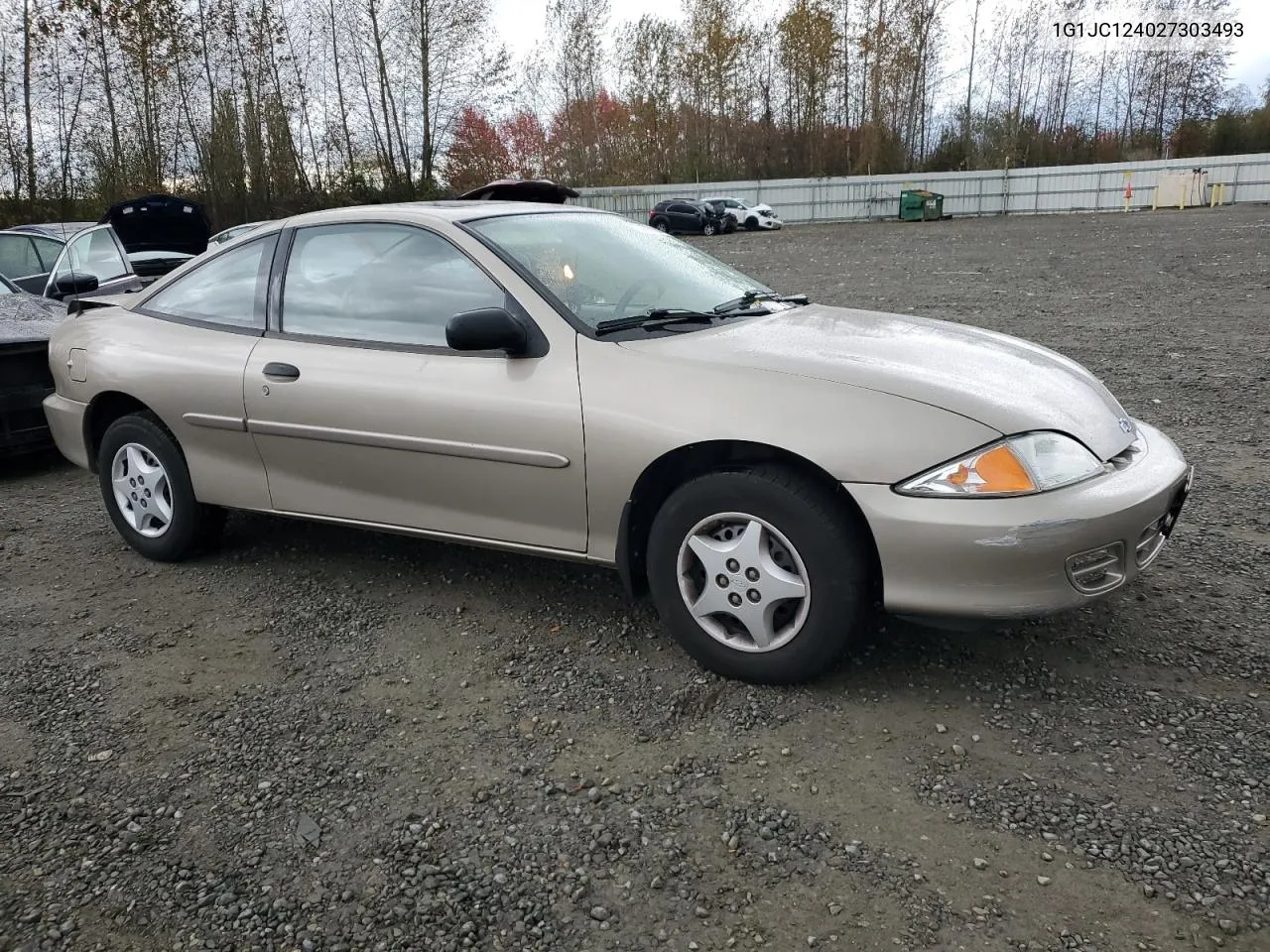 2002 Chevrolet Cavalier VIN: 1G1JC124027303493 Lot: 75438084