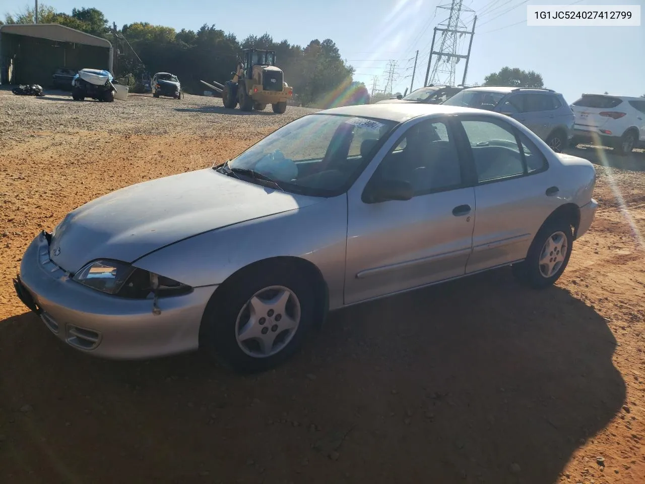 2002 Chevrolet Cavalier Base VIN: 1G1JC524027412799 Lot: 75529484