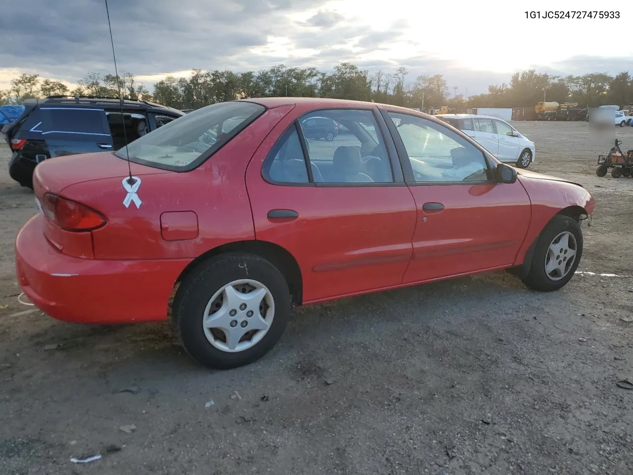 2002 Chevrolet Cavalier Base VIN: 1G1JC524727475933 Lot: 76266244